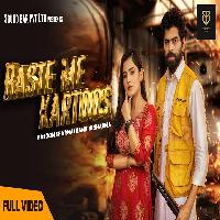 Baste Me Kartoos Masoom Sharma Ft Nandani Sharma New Haryanvi Dj Song 2022 By Masoom Sharma, Meenakshi Rana Poster